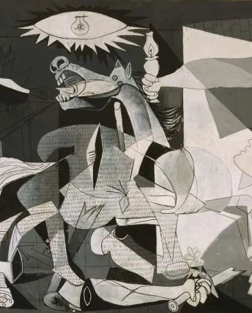 毕加索的画作格尔尼卡图片