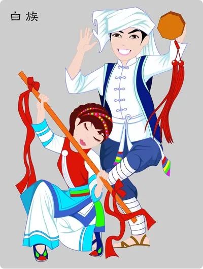 在阿鹏找金花中看那绚丽多彩的白族服饰